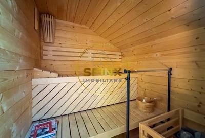 Casa individuala 5 camere teren 500mp Chiajna - sauna - 34