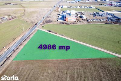 Teren de 4986 mp, în Sud