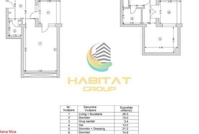 Apartament cu 4 camere decomandat în Olteniței - 16