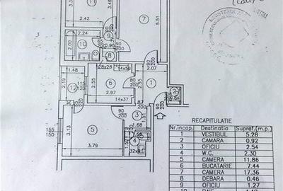 Apartament cu 3 camere semidecomandat, mobilat în Titan - 1