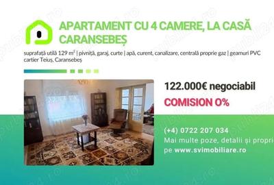 Apartament cu 4 camere semidecomandat în Central - 11