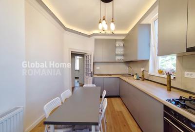 Apartament cu 4 camere semidecomandat, mobilat în Dorobanți - 20