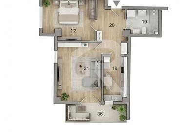 Apartament de vanzare Dobroesti, Ilfov,  Str. Doinei cu LOC PARCARE in subteran - 1