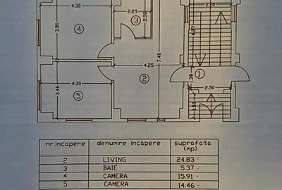 Apartament cu 3 camere semidecomandat, mobilat în Bucureștii Noi - 8