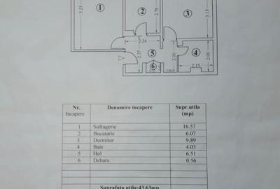 Km 4-5 Anda apartament 2 camere decomandat renovat - 7
