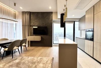 Apartament cu 3 camere, mobilat în Barbu Văcărescu - 8