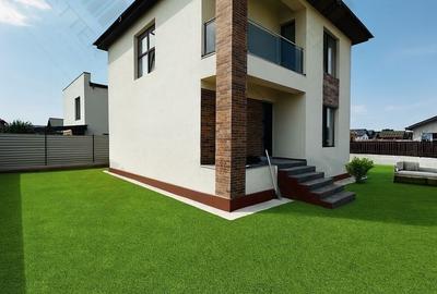 Casă modernă P+1, 5 camere, teren 356 mp – Comuna Berceni