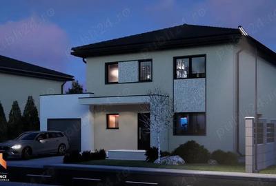 Casă cu 4 camere în Dumbrăvița