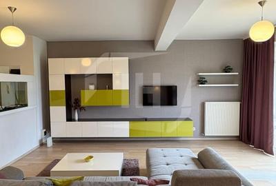 Apartament cu 2 camere semidecomandat, mobilat în Bună Ziua