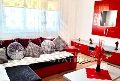 Apartament cu 2 camere semidecomandat, mobilat în Buziașului