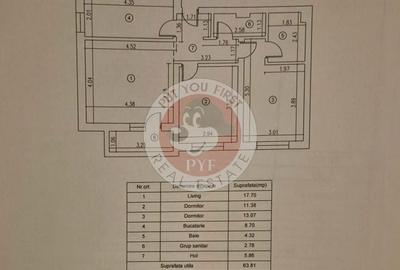 Apartament cu 3 camere decomandat în Militari - 1
