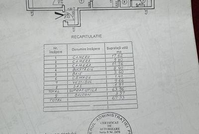 Apartament cu 3 camere decomandat în Iancului - 1