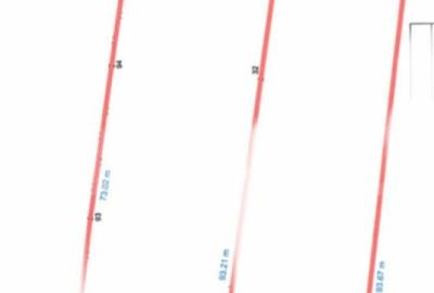 Teren ingradit si casa la rosu - 4