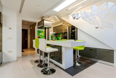 Penthouse deosebit 5+Mansardă, 110mp utili, complet mobilat și utilat – Milita40 - 16