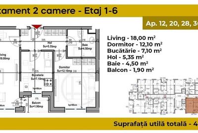 Apartament 2 Camere, PROMOTIE! - 2