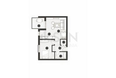 Apartament cu 2 camere decomandat în Floreasca - 2