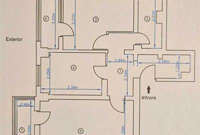 Apartament cu 2 camere decomandat în Narcisa - 10