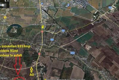 Teren de 9313 mp, în 1 Decembrie
