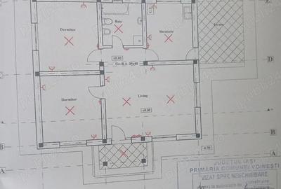 Casă cu 3 camere cu Teren 500 Mp în Voinești - 4