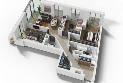 Apartament 4 camere Oxygen Residence