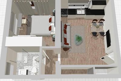 Apartament cu 2 camere decomandat în Central - 10