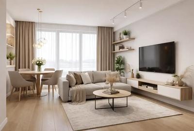 Apartament 2 camere modern, etaj 3, lift, 12 min de metrou - 1