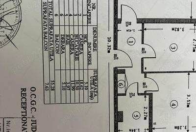 Apartament cu 2 camere decomandat în Republicii - 1