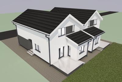 Duplex cu 4 camere cu Teren 280 Mp în Moșnița Nouă - 3
