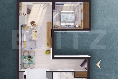 Apartament de vanzare, cu 2 camere, 51 mp, zona Elite - 2