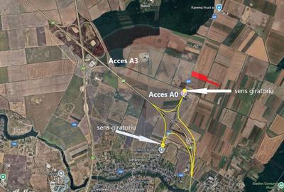 Teren Construcții intravilan de 79000 mp, în Afumați - 2