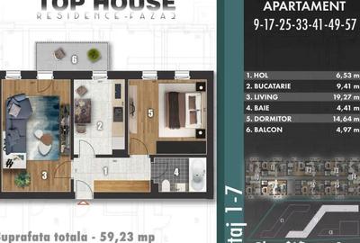 Apartament cu 2 camere decomandat în Metalurgiei - 1