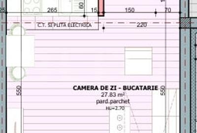 Garsonieră decomandată în Tudor