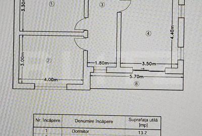 Casă cu 4 camere în Hlincea