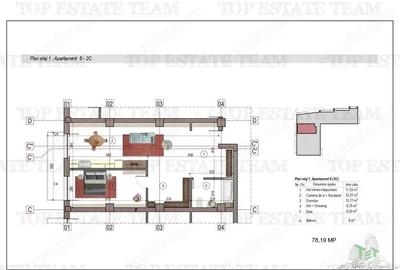 Apartament 2 camere bloc nou metrou 1 Decembrie 1918 Apartament 2 camere bloc nou metrou 1 Decembrie 1918 - 2