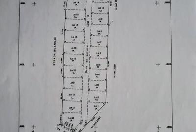 Teren de 530 mp, în Exterior Vest
