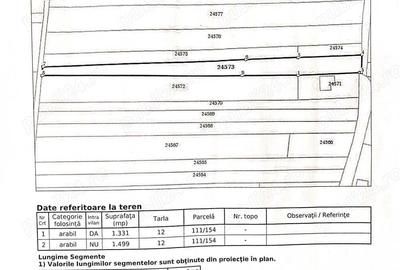 Teren de 2800 mp, în Lipănești