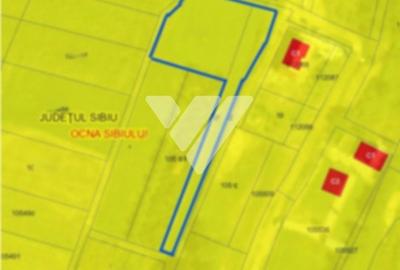 Teren intravilan 1670 mp cu vedere spre lacuri Ocna Sibiului - 10