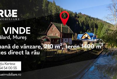 Cabană 210 m² + teren 1400 m² | Sălard, Mureș - 1