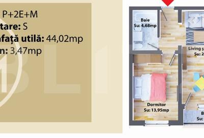 Apartament cu 2 camere în Burdujeni - 1