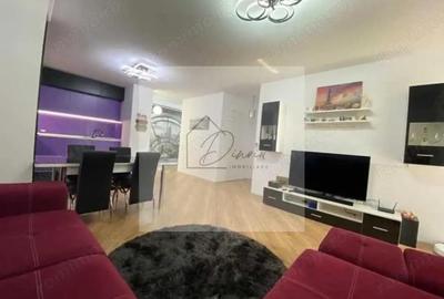 Apartament cu 3 camere semidecomandat, mobilat în Nord