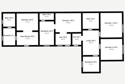 Casa cu 3 Apartamente - Zona Sagului(Shopping City) - 0% COMISION - 20