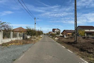Teren intravilan pregatit de construc?ie curent tras Calugareni, Arad - 1