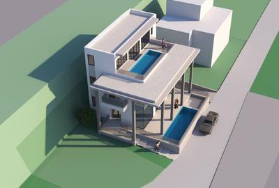 Teren unicat cu vedere frontala la mare cu autorizație  LOCUINȚĂ Sp+P+1-2E - 14