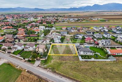 Teren de vanzare, 1.649 mp, cu utilitati, zona rezidentiala Harman, Comision 0% - 5