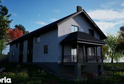 Casă cu 5 camere cu Teren 300 Mp în Mușcel - 2