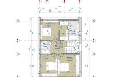 Casa individuala P+E, sup.120 mp Chinteni - 7