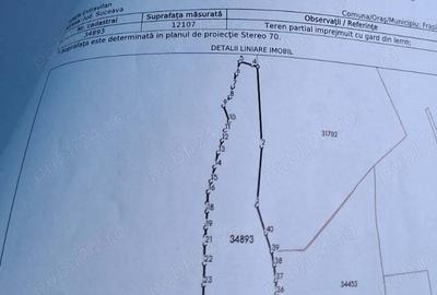 Teren de 12107 mp, în Central - 3