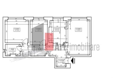 Apartament ideal de 3 camere la doar 50m de parc gata... Apartament ideal de 3 camere la doar 50m de parc gata... - 9