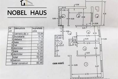 Apartament 3 camere, et 4, decomandat, Barlad, zona Gara - Recumed - 10