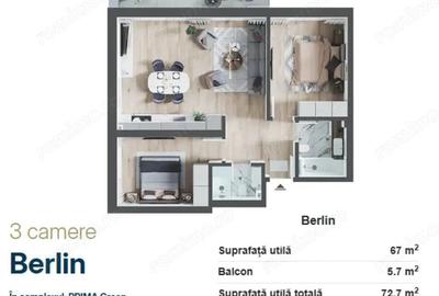 Apartamente de vanzare, tip studio, 2,3 camere Green Residence, Oradea - 2